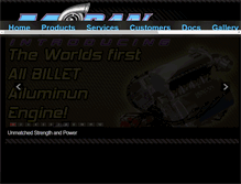Tablet Screenshot of moranmotorsports.com